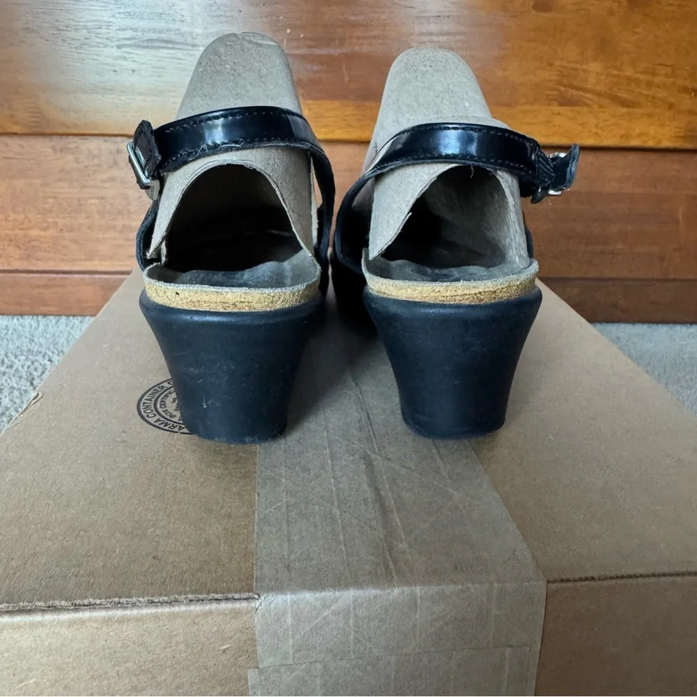 Mephisto Peep Toe Wedge Sandals